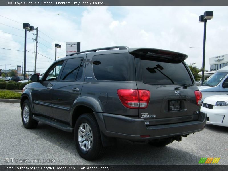 Phantom Gray Pearl / Taupe 2006 Toyota Sequoia Limited