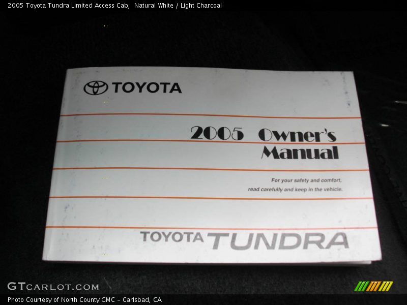Natural White / Light Charcoal 2005 Toyota Tundra Limited Access Cab