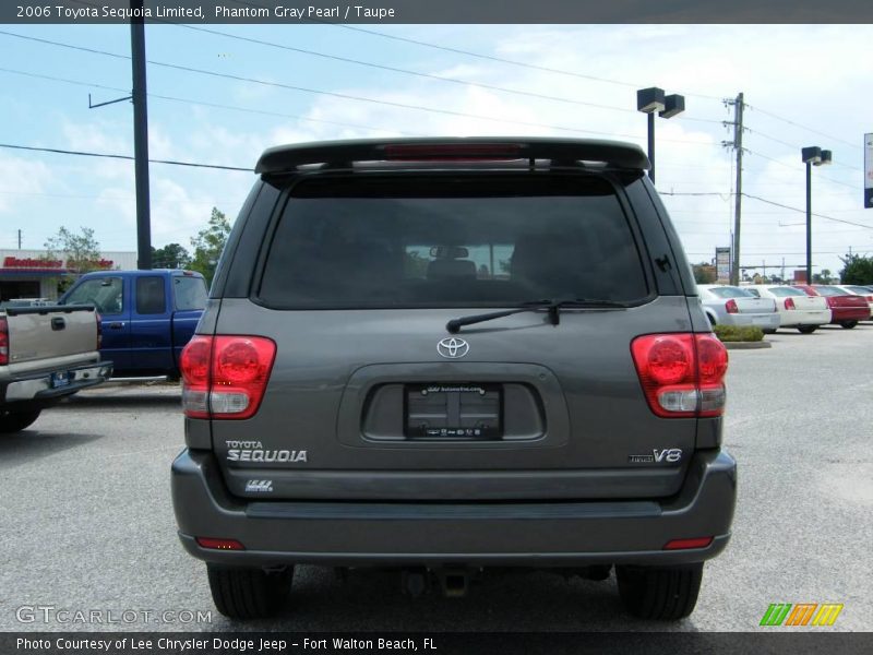 Phantom Gray Pearl / Taupe 2006 Toyota Sequoia Limited