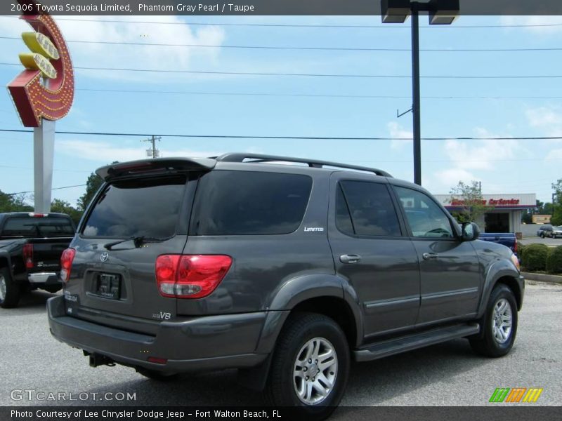 Phantom Gray Pearl / Taupe 2006 Toyota Sequoia Limited
