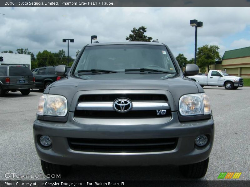 Phantom Gray Pearl / Taupe 2006 Toyota Sequoia Limited