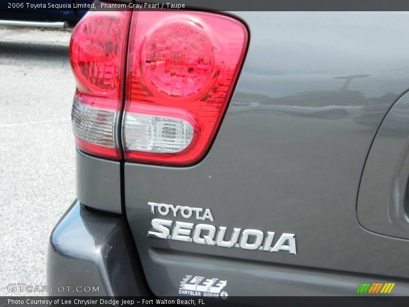 Phantom Gray Pearl / Taupe 2006 Toyota Sequoia Limited