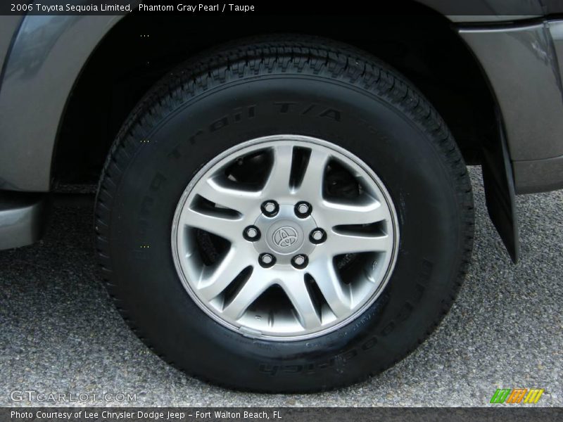 Phantom Gray Pearl / Taupe 2006 Toyota Sequoia Limited