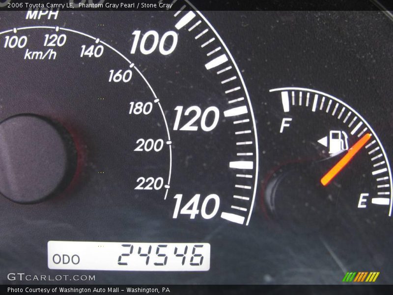 Phantom Gray Pearl / Stone Gray 2006 Toyota Camry LE