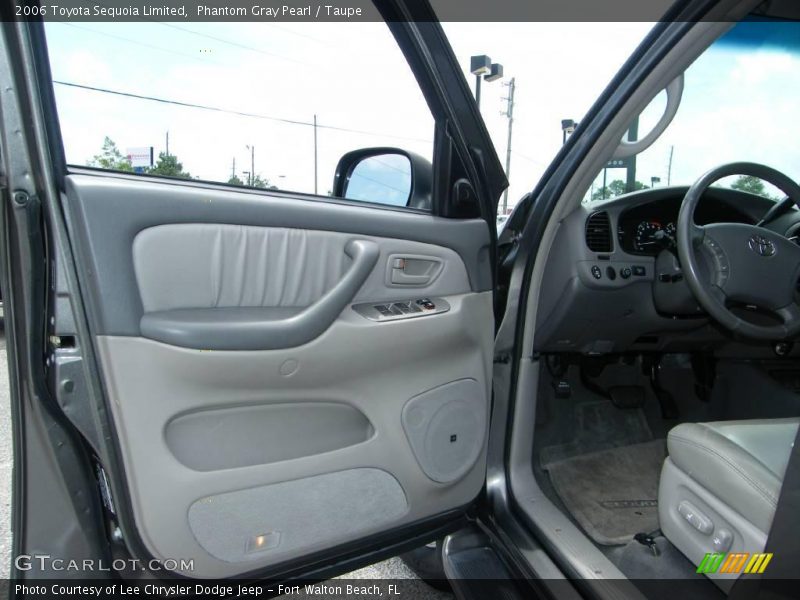Phantom Gray Pearl / Taupe 2006 Toyota Sequoia Limited