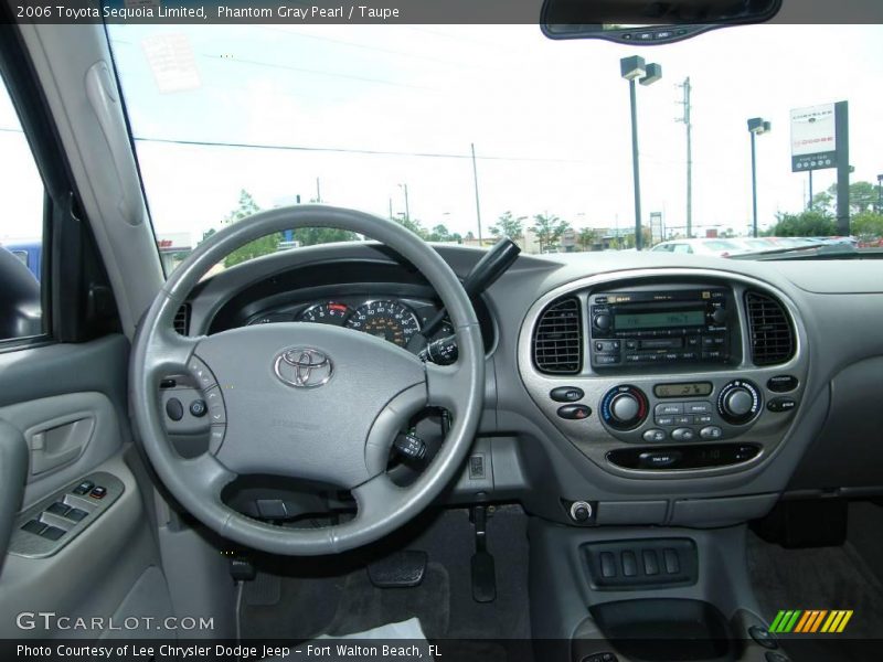 Phantom Gray Pearl / Taupe 2006 Toyota Sequoia Limited