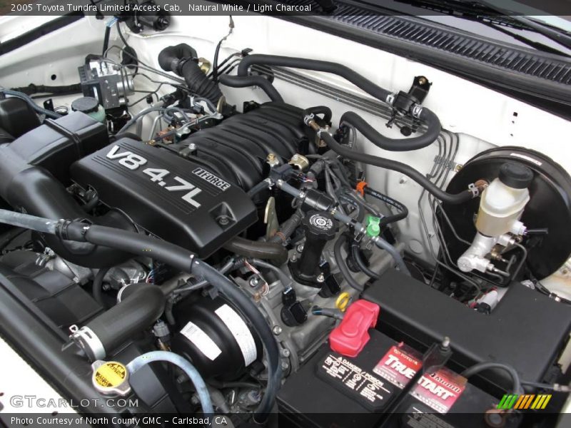 Natural White / Light Charcoal 2005 Toyota Tundra Limited Access Cab