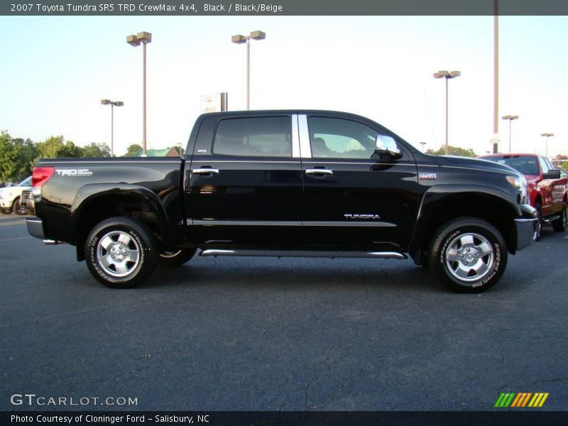 Black / Black/Beige 2007 Toyota Tundra SR5 TRD CrewMax 4x4