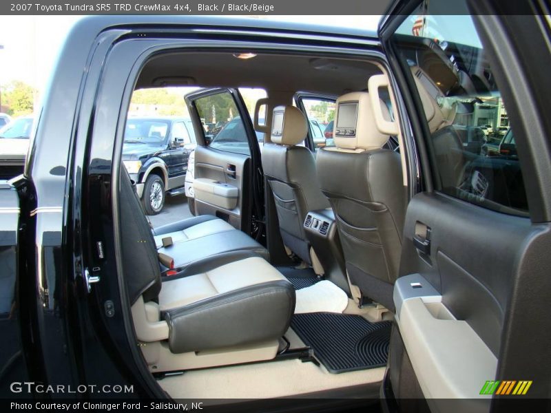 Black / Black/Beige 2007 Toyota Tundra SR5 TRD CrewMax 4x4