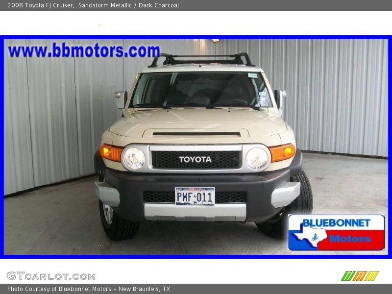 Sandstorm Metallic / Dark Charcoal 2008 Toyota FJ Cruiser