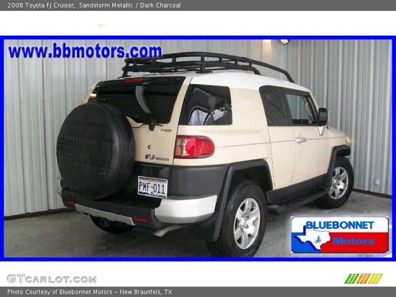 Sandstorm Metallic / Dark Charcoal 2008 Toyota FJ Cruiser