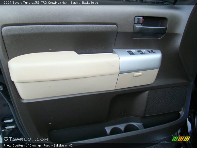 Black / Black/Beige 2007 Toyota Tundra SR5 TRD CrewMax 4x4
