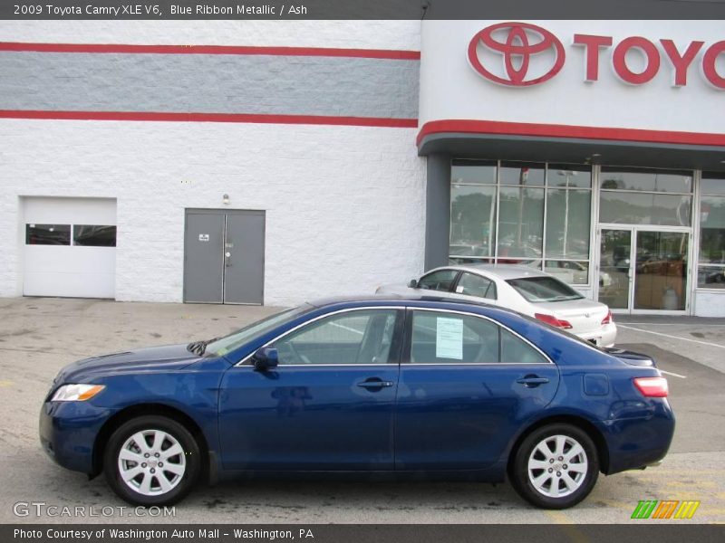 Blue Ribbon Metallic / Ash 2009 Toyota Camry XLE V6