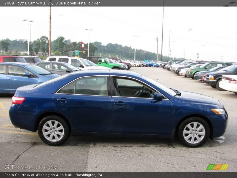 Blue Ribbon Metallic / Ash 2009 Toyota Camry XLE V6