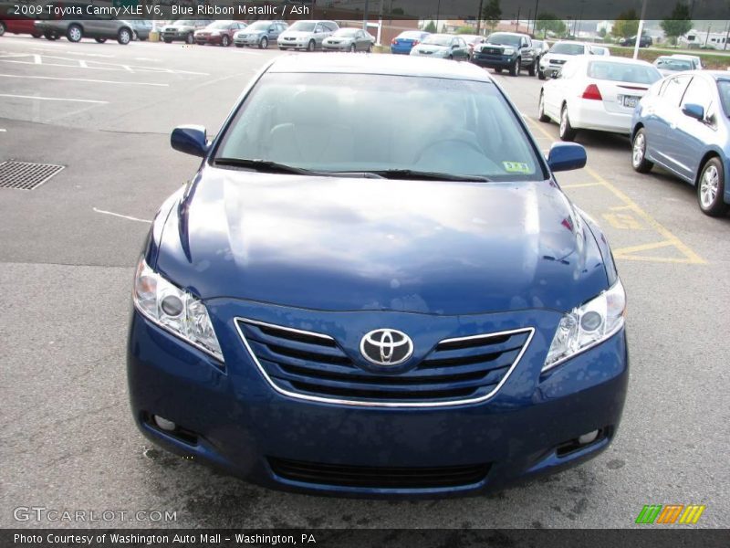 Blue Ribbon Metallic / Ash 2009 Toyota Camry XLE V6
