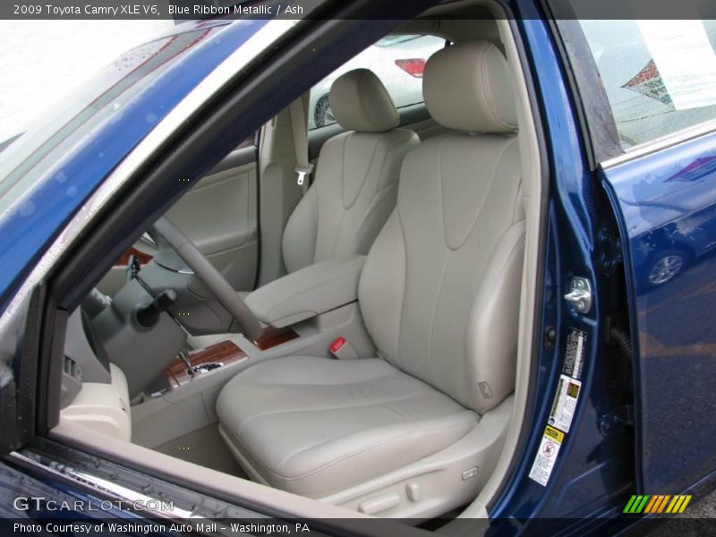 Blue Ribbon Metallic / Ash 2009 Toyota Camry XLE V6