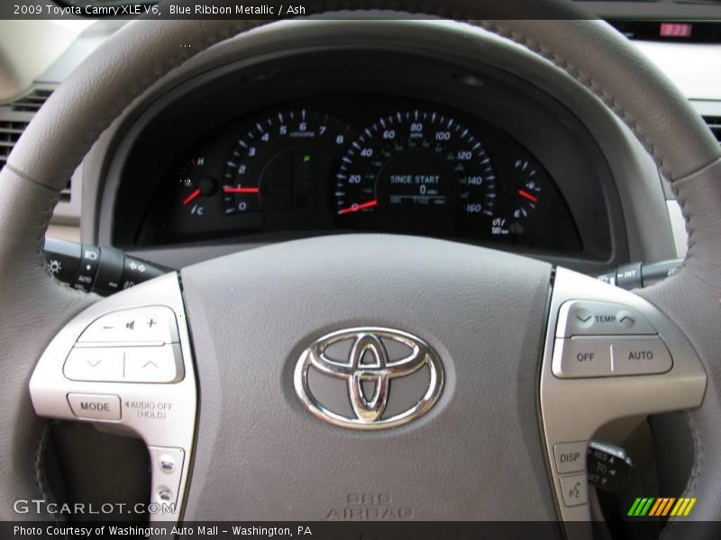 Blue Ribbon Metallic / Ash 2009 Toyota Camry XLE V6