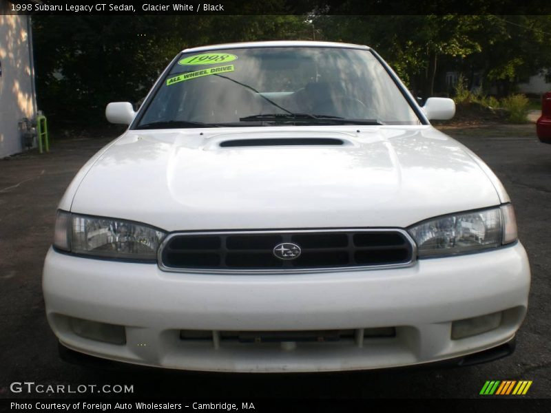 Glacier White / Black 1998 Subaru Legacy GT Sedan