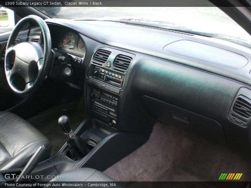 Glacier White / Black 1998 Subaru Legacy GT Sedan