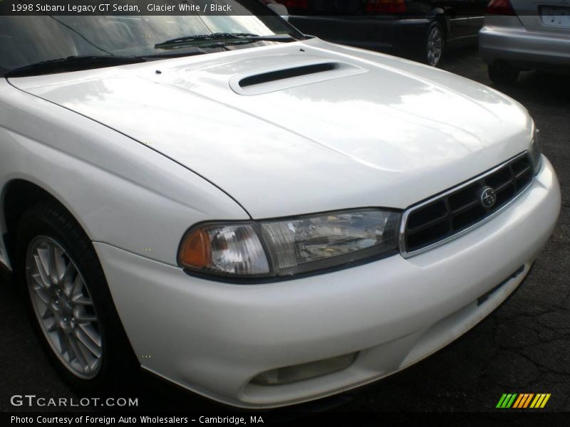 Glacier White / Black 1998 Subaru Legacy GT Sedan