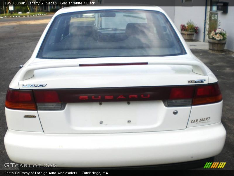 Glacier White / Black 1998 Subaru Legacy GT Sedan