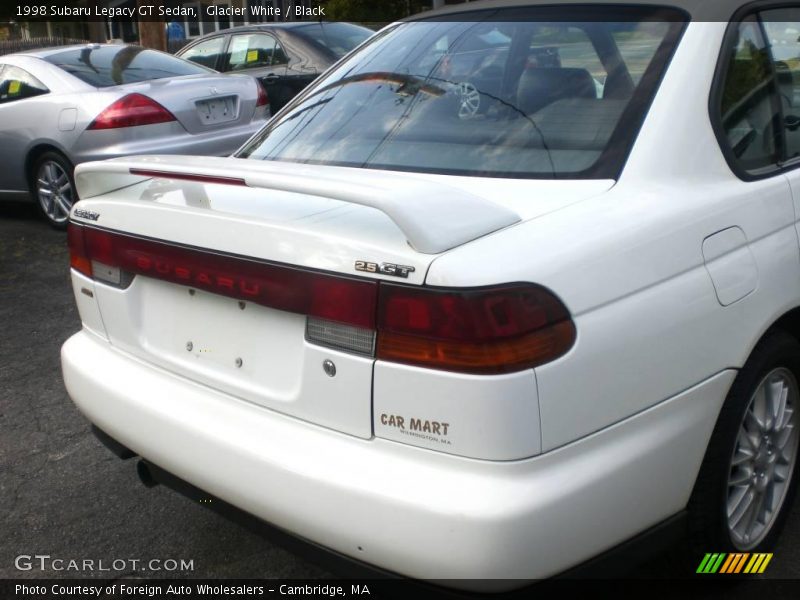 Glacier White / Black 1998 Subaru Legacy GT Sedan