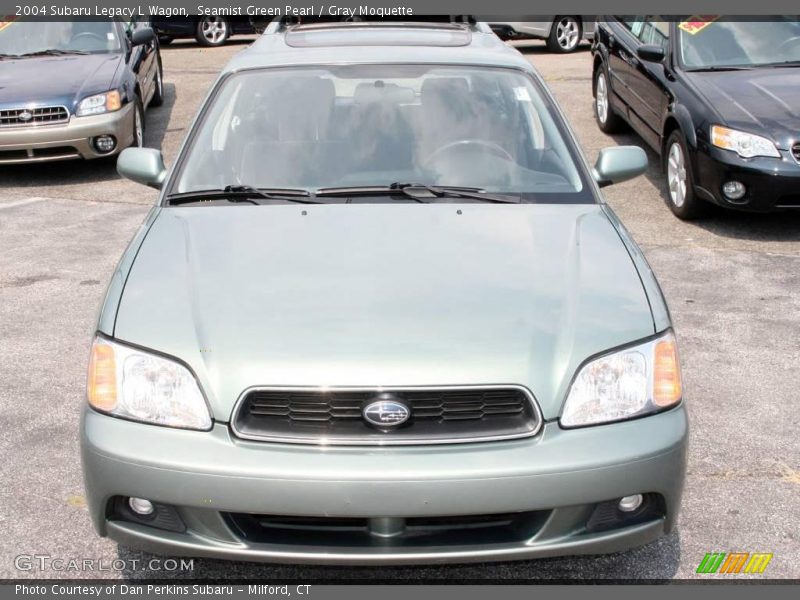 Seamist Green Pearl / Gray Moquette 2004 Subaru Legacy L Wagon