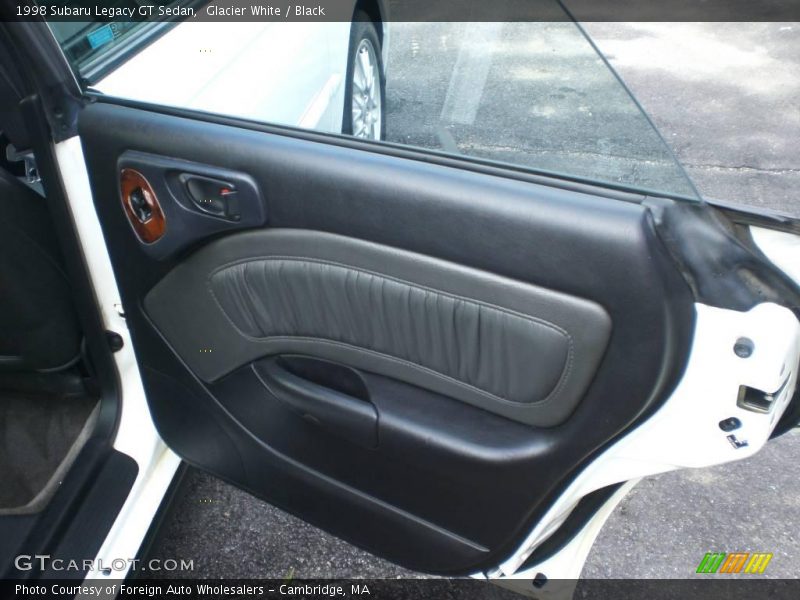 Glacier White / Black 1998 Subaru Legacy GT Sedan