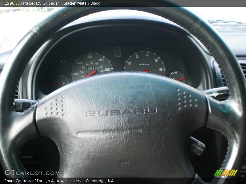 Glacier White / Black 1998 Subaru Legacy GT Sedan