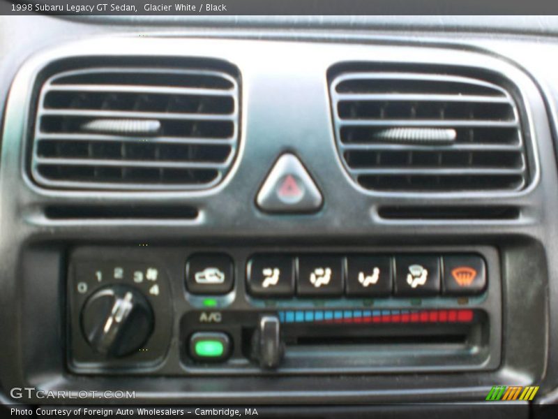 Glacier White / Black 1998 Subaru Legacy GT Sedan