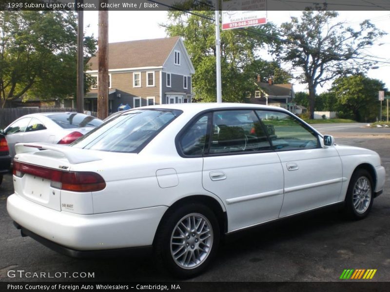Glacier White / Black 1998 Subaru Legacy GT Sedan