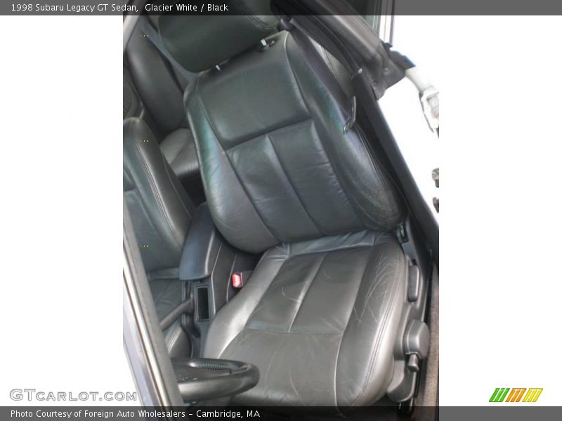 Glacier White / Black 1998 Subaru Legacy GT Sedan