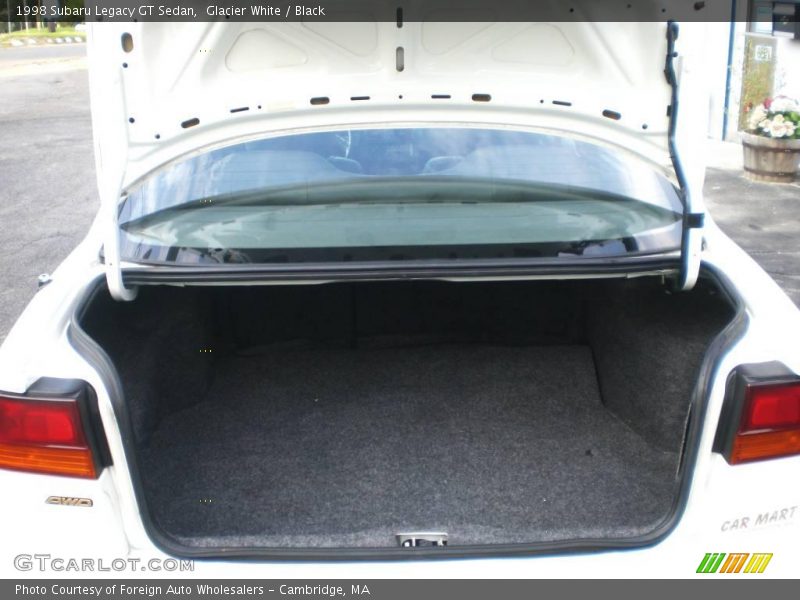 Glacier White / Black 1998 Subaru Legacy GT Sedan