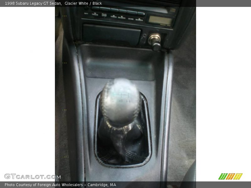 Glacier White / Black 1998 Subaru Legacy GT Sedan