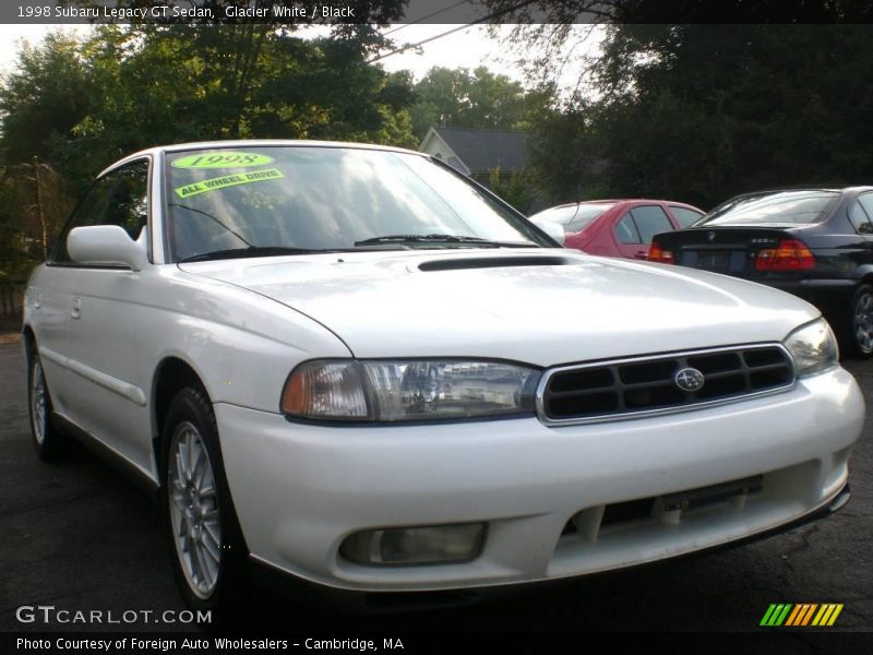 Glacier White / Black 1998 Subaru Legacy GT Sedan