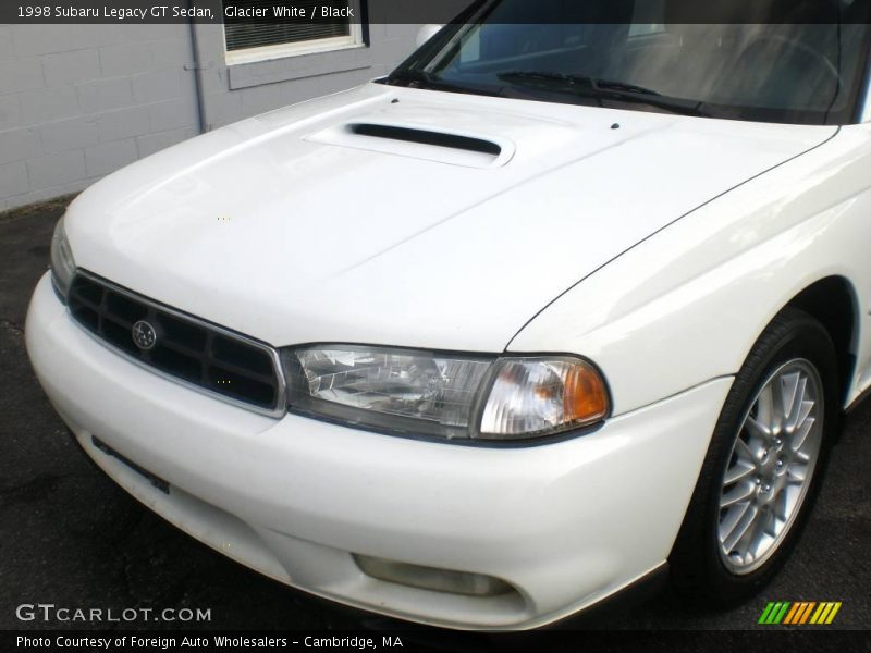 Glacier White / Black 1998 Subaru Legacy GT Sedan