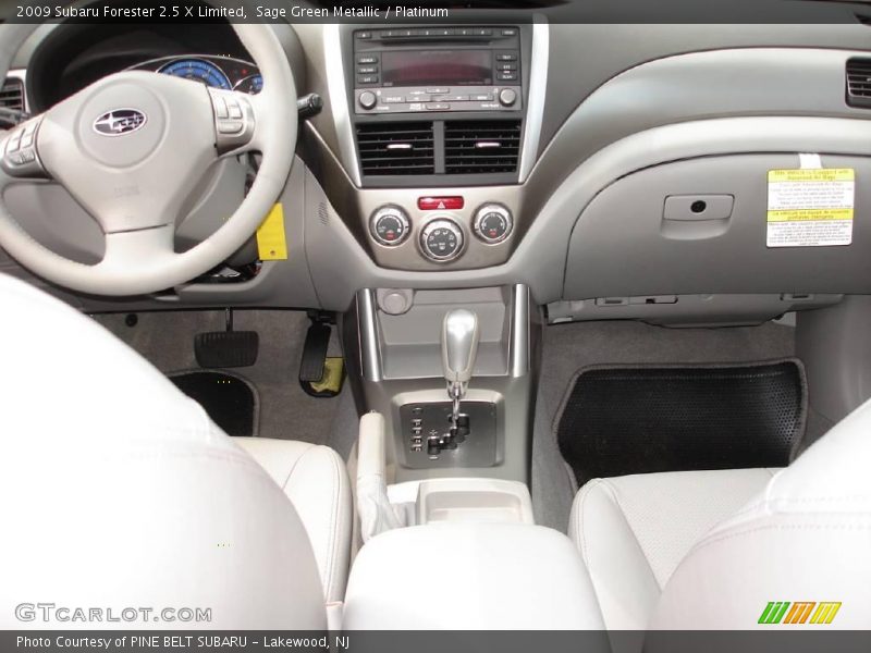 Sage Green Metallic / Platinum 2009 Subaru Forester 2.5 X Limited