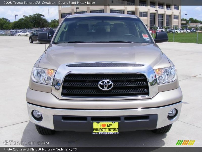 Desert Sand Mica / Beige 2008 Toyota Tundra SR5 CrewMax