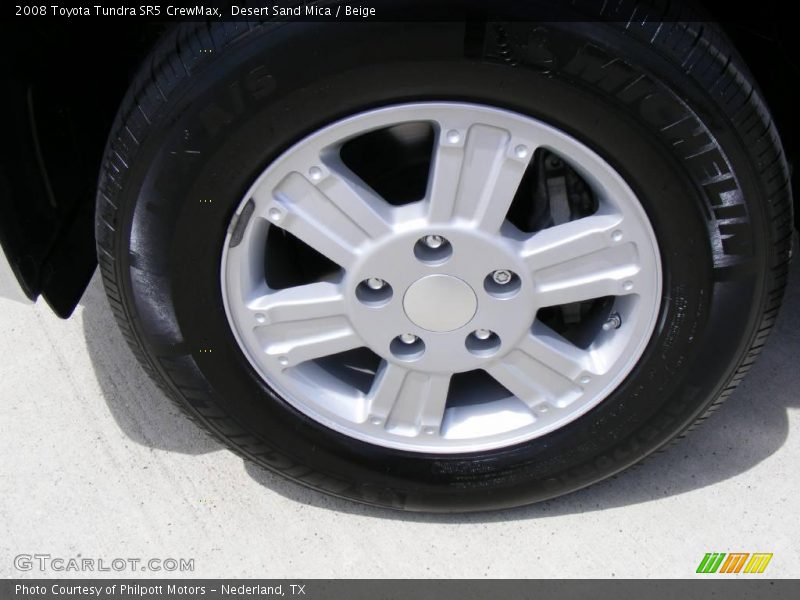 Desert Sand Mica / Beige 2008 Toyota Tundra SR5 CrewMax