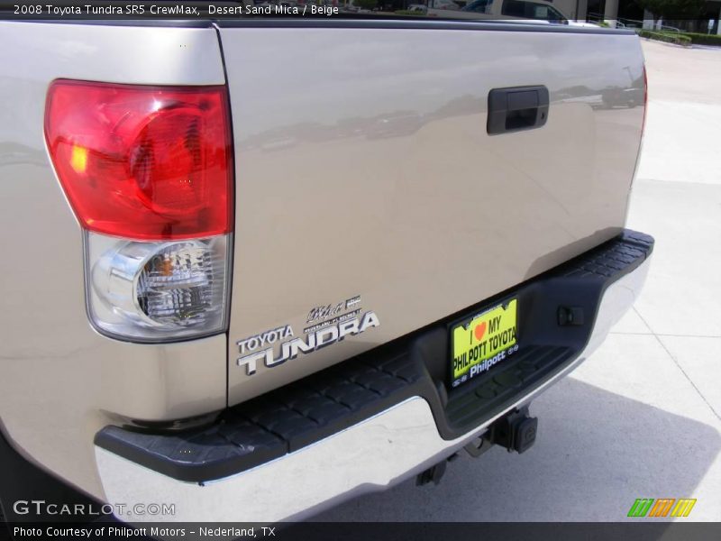 Desert Sand Mica / Beige 2008 Toyota Tundra SR5 CrewMax