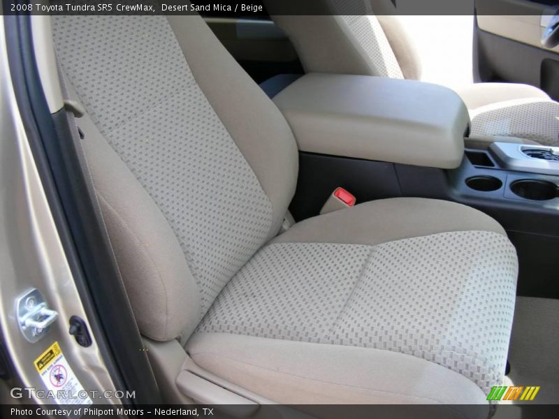 Desert Sand Mica / Beige 2008 Toyota Tundra SR5 CrewMax
