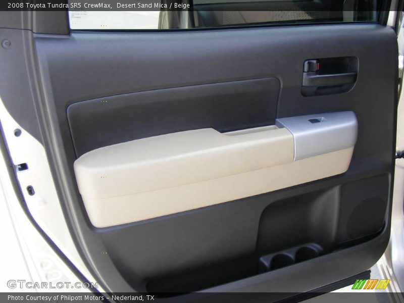 Desert Sand Mica / Beige 2008 Toyota Tundra SR5 CrewMax