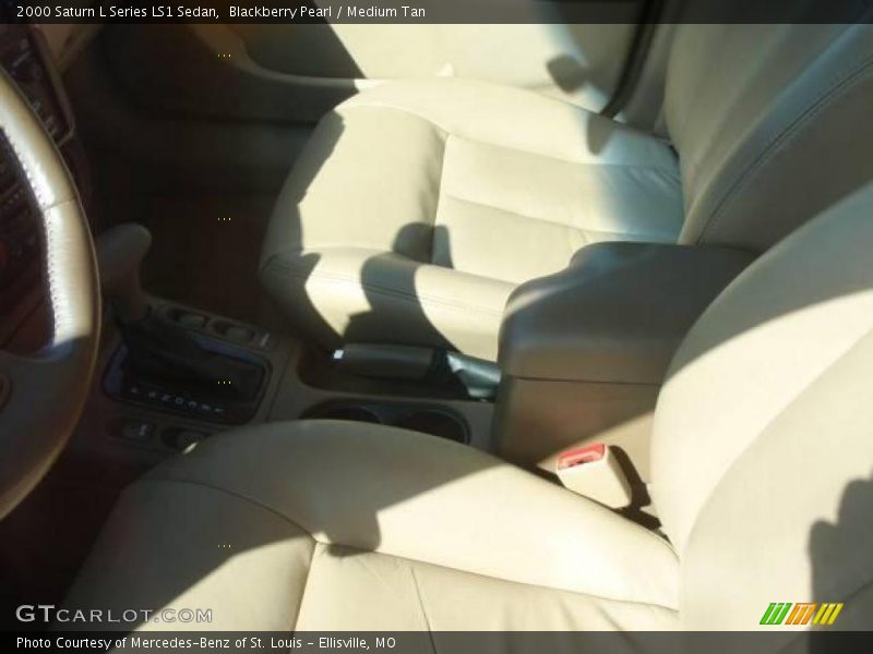 Blackberry Pearl / Medium Tan 2000 Saturn L Series LS1 Sedan