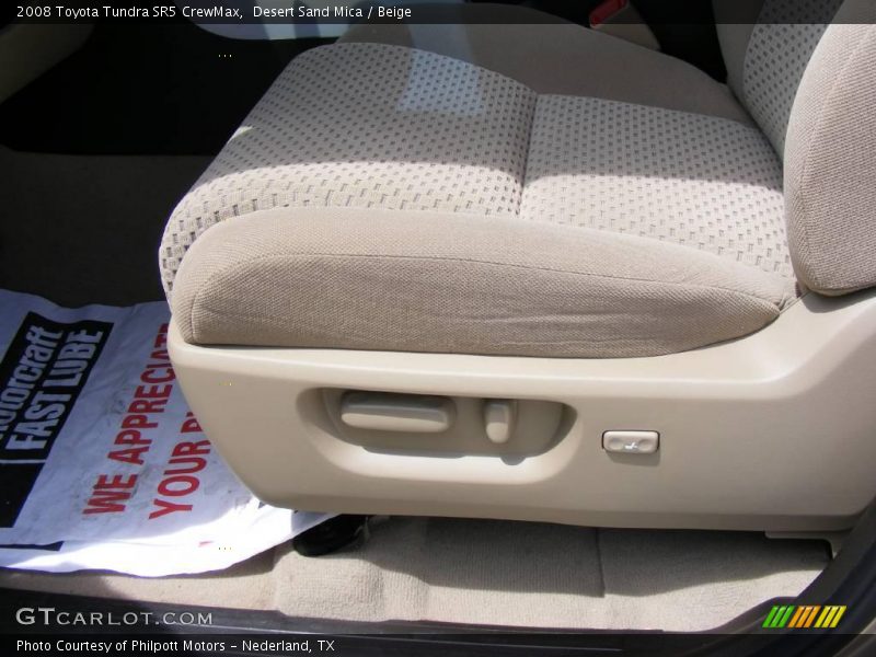 Desert Sand Mica / Beige 2008 Toyota Tundra SR5 CrewMax