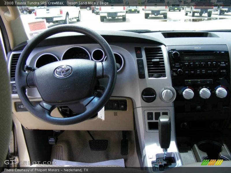 Desert Sand Mica / Beige 2008 Toyota Tundra SR5 CrewMax