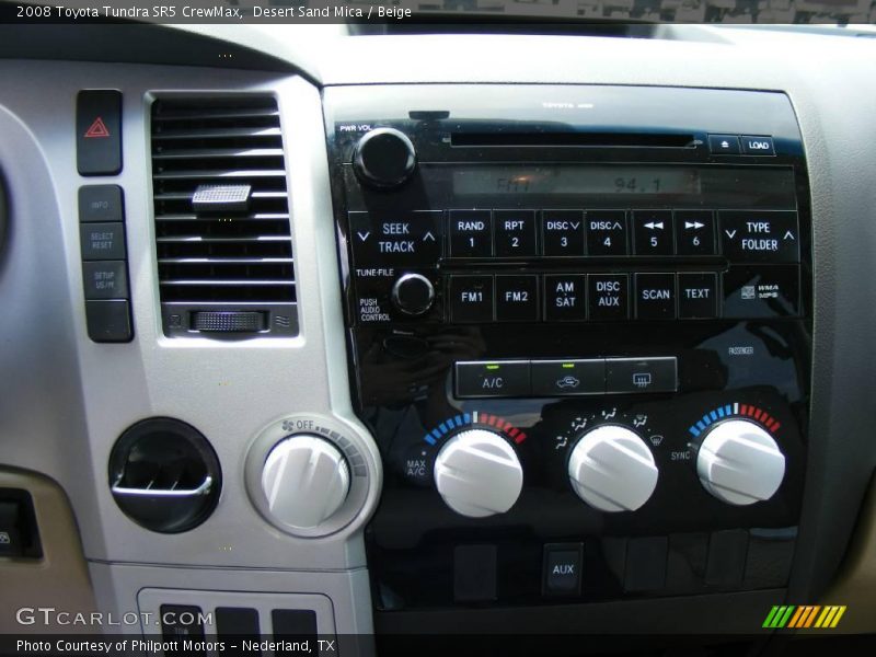 Desert Sand Mica / Beige 2008 Toyota Tundra SR5 CrewMax