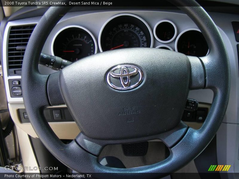 Desert Sand Mica / Beige 2008 Toyota Tundra SR5 CrewMax