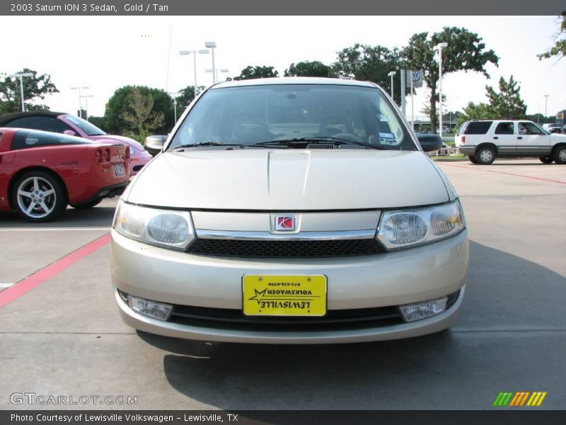 Gold / Tan 2003 Saturn ION 3 Sedan