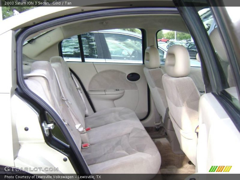 Gold / Tan 2003 Saturn ION 3 Sedan