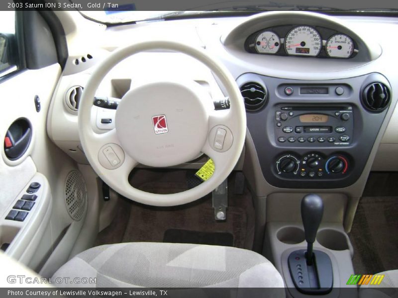 Gold / Tan 2003 Saturn ION 3 Sedan